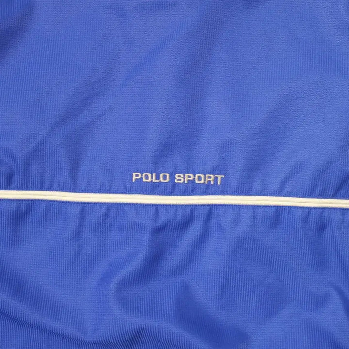 [BUNJANG] Polo Sport USA Blue Windbreaker Jacket / Polo 폴로 스포츠 USA 블루 바람막이