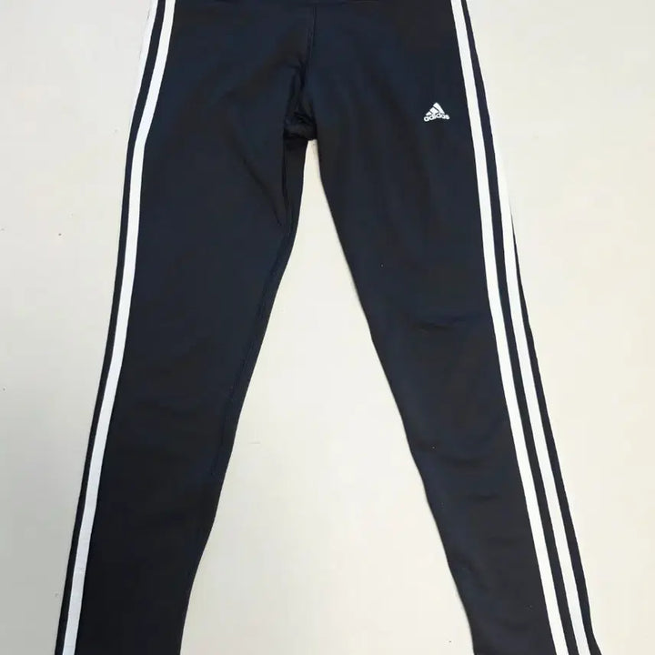[BUNJANG] Adidas Three-Stripe Leggings (Black, Size 85) / 아디다스 삼선 레깅스 블랙(85)
