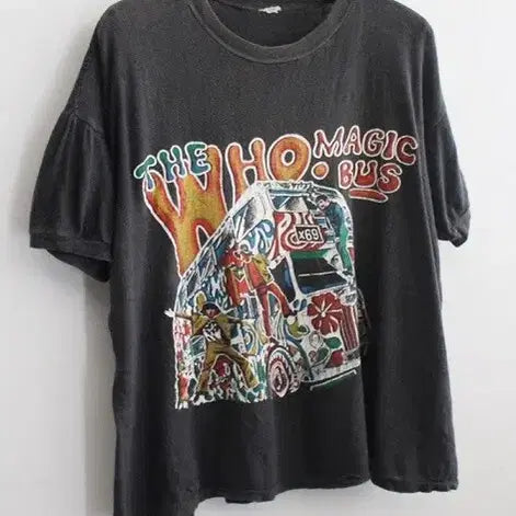 [SOLD OUT] 1969s THE WHO MAGIC BUS 빈티지 티셔츠
