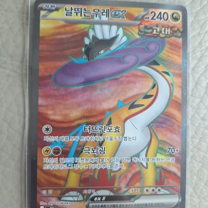 [BUNJANG] Pokemon Raging Thunder EX Card / 포켓몬 날뛰는우레 EX 카드