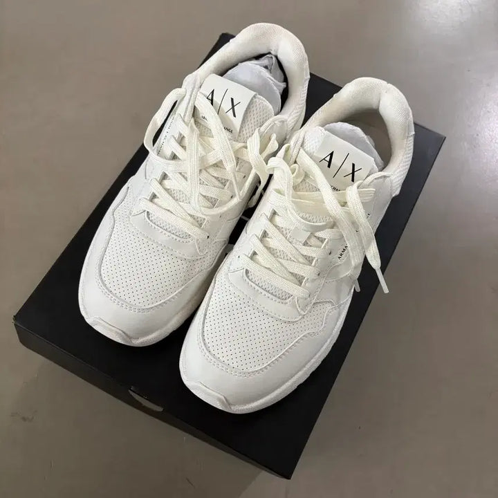 [BUNJANG] Armani Exchange Technical Sneakers / 아르마니 익스체인지 테크니컬 스니커즈
