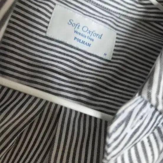 [BUNJANG] Polham Oxford Stripe Long Sleeve Shirt / 폴햄 옥스포드 스트라이프 긴팔 셔츠 남방