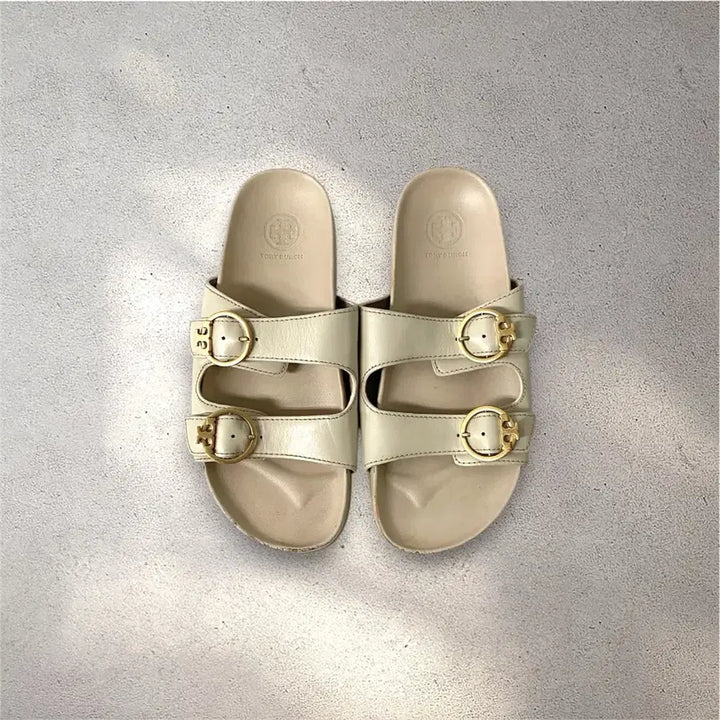 [BUNJANG] Tory Burch Anatomic Slide Calf Leather Sandals / [230]토리버치 아나토믹 슬라이드 카프 레더 샌들(No.562)