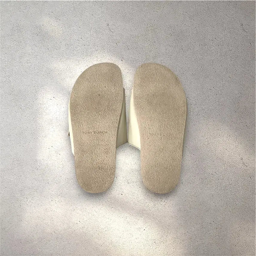 [BUNJANG] Tory Burch Anatomic Slide Calf Leather Sandals / [230]토리버치 아나토믹 슬라이드 카프 레더 샌들(No.562)