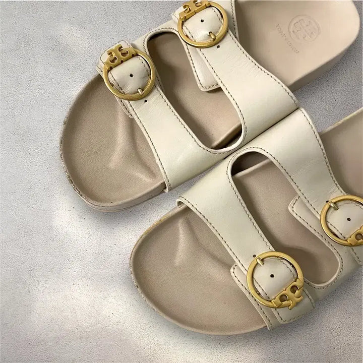 [BUNJANG] Tory Burch Anatomic Slide Calf Leather Sandals / [230]토리버치 아나토믹 슬라이드 카프 레더 샌들(No.562)