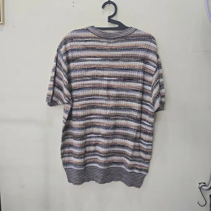 [BUNJANG] Lee Dong Soo Striped Knit Short Sleeve / [105] 이동수 니트 반팔