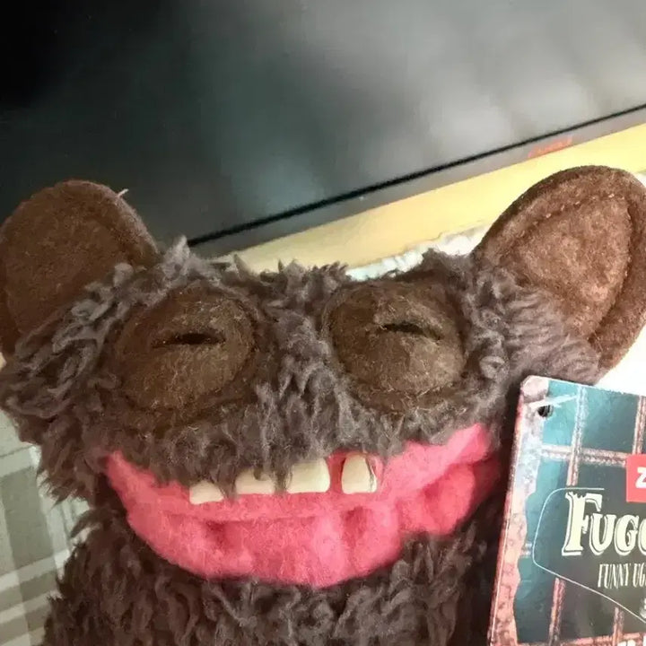[BUNJANG] ZURU Fuggler Brown Keyring Plush / ZURU 퍼글러 키링 브라운 인형