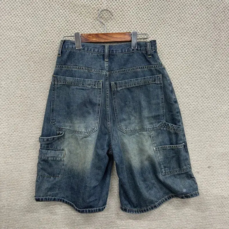 [BUNJANG] Carpenter Vintage Denim Shorts M16921 / 빈티지 카펜터 데님 반바지 S M16921