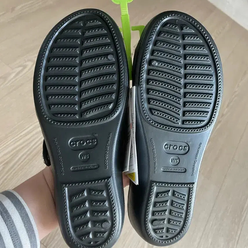 [BUNJANG] Crocs Sandals Black 220mm / (새상품)크록스 샌들 블랙 220mm
