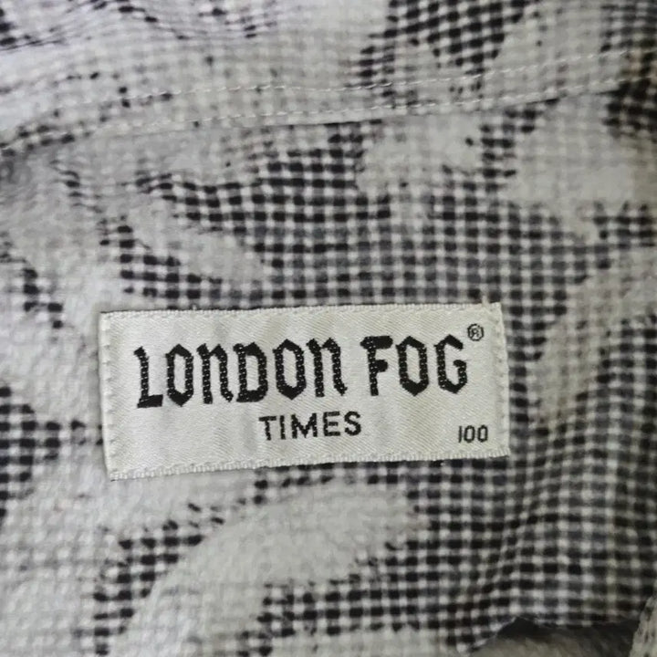 [BUNJANG] London Fog Palm Tree Print Short Sleeve Shirt / [100] 런던포그 반팔 셔츠