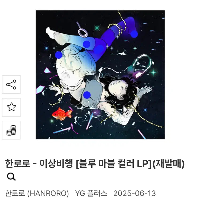 [BUNJANG] Hanroro Abnormal Flight LP / 한로로 이상비행 lp 미개봉