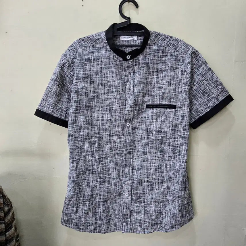 [BUNJANG] CHRISTIAN Short Sleeve Shirt / [100] 크리스티안 반팔 셔츠