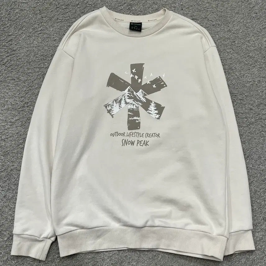 [SOLD OUT] [100] 스노우피크 맨투맨
