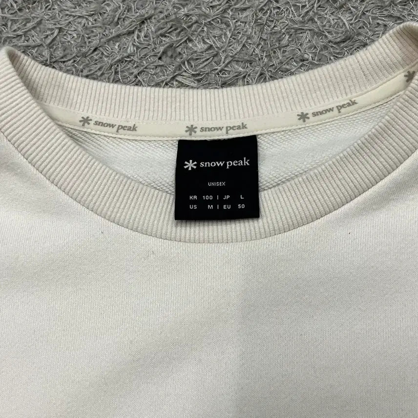 [SOLD OUT] [100] 스노우피크 맨투맨