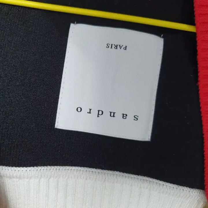 [BUNJANG] Sandro Open Knit Cardigan with Pearl Trimming / 산드로 가디건 오픈 니트 배색 진주 트리밍 1