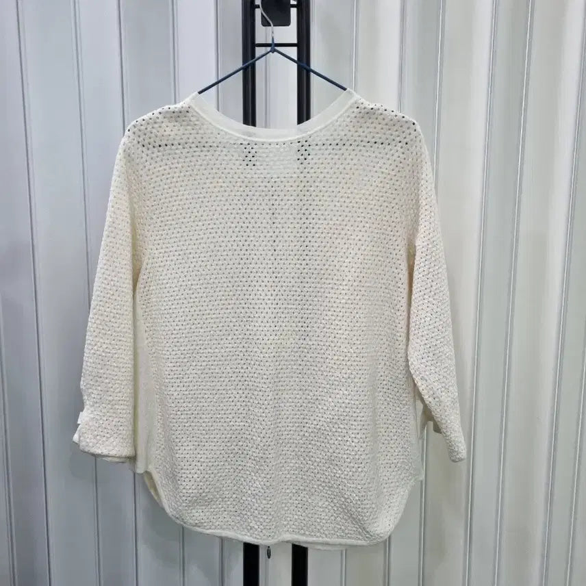 [SOLD OUT] MINE  지퍼 니트 가디건 아이보리