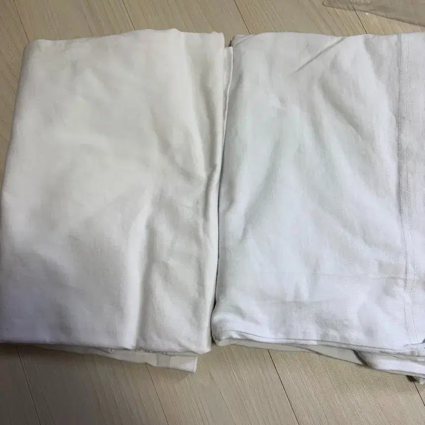 [BUNJANG] Giordano Layered Short Sleeve T-Shirt 2-Pack / 새상품 2장 지오다노 레이어드 반팔 20수 100 티셔츠