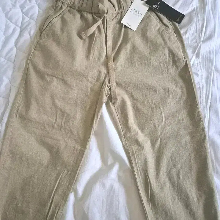[BUNJANG] TBJ Linen Blend Slacks / [새상품]TBJ슬림배기핏 린넨마바지