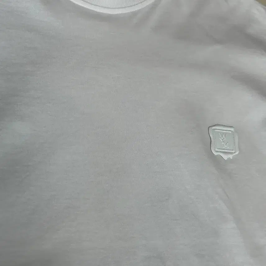 [BUNJANG] Wooyoungmi Blur Graphic T-shirt White / [44] 우영미 블러 그래픽 티셔츠 화이트 - 24SS
