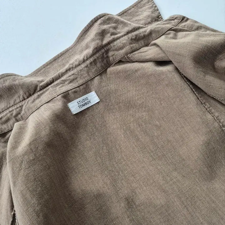 [BUNJANG] Studio Tomboy Linen Blend Long Jacket / 스튜디오톰보이 마혼방 롱자켓