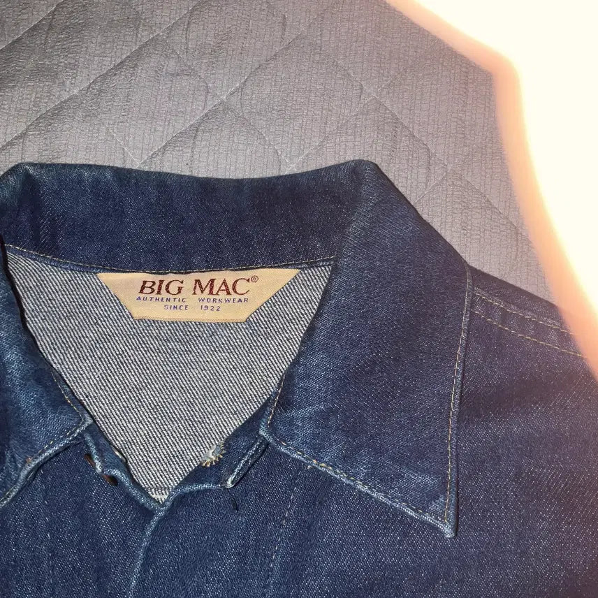 [BUNJANG] Vintage 80s Big Mac Made in USA Denim Jacket / 80s made in usa 빈티지 빅맥 데님자켓