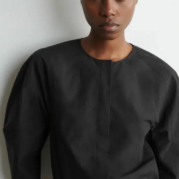 [BUNJANG] COS Sculptural Pima Cotton Poplin Blouse / (새상품) 코스 스컬프처럴 피마 코튼 포플린 블라우스