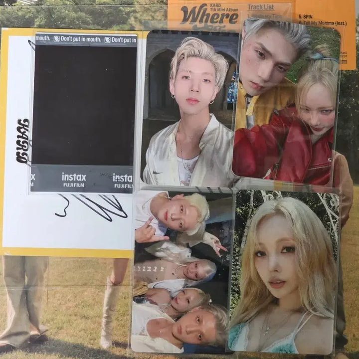 [BUNJANG] KARD TELL MY MAMMA Bundle Set Photocard Postcard / KARD TELL MY MAMMA 싸폴+포카+엽서 일괄 양도