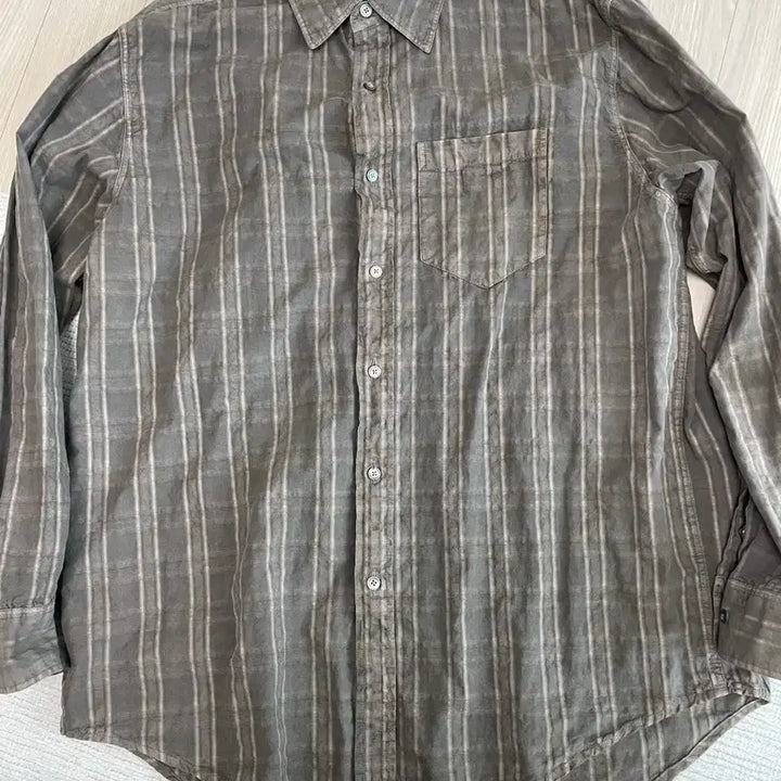 [BUNJANG] Bellier Garson Big Shirt - Dyed Brown / 벨리에 가르송 빅셔츠 -다이드 브라운
