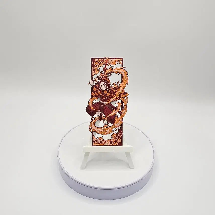 [SOLD OUT] [3D 메모리 아트] 귀멸의 칼날 카마도 탄지로 책갈피