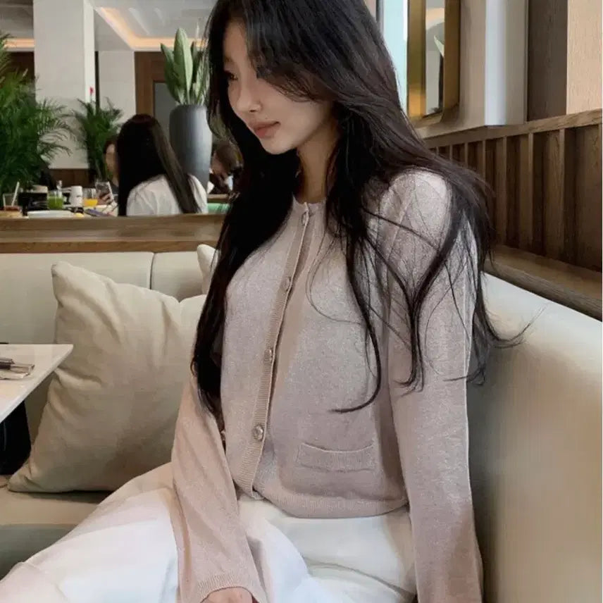 [BUNJANG] Bron Glitter Cardigan / 브론 글리터 가디건 택0