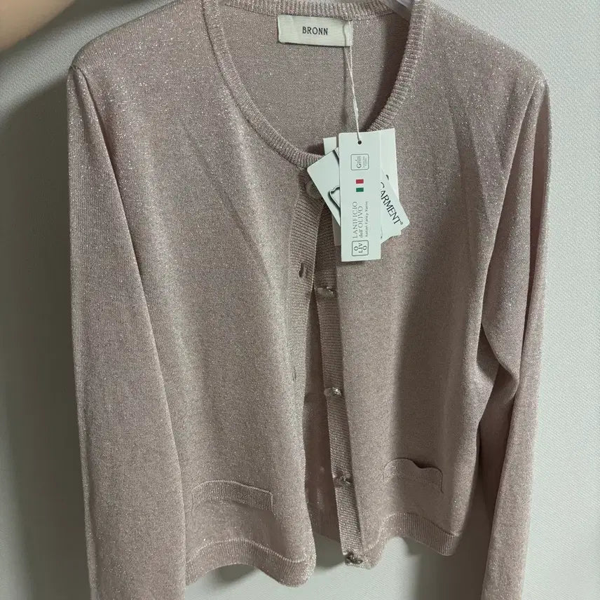 [BUNJANG] Bron Glitter Cardigan / 브론 글리터 가디건 택0