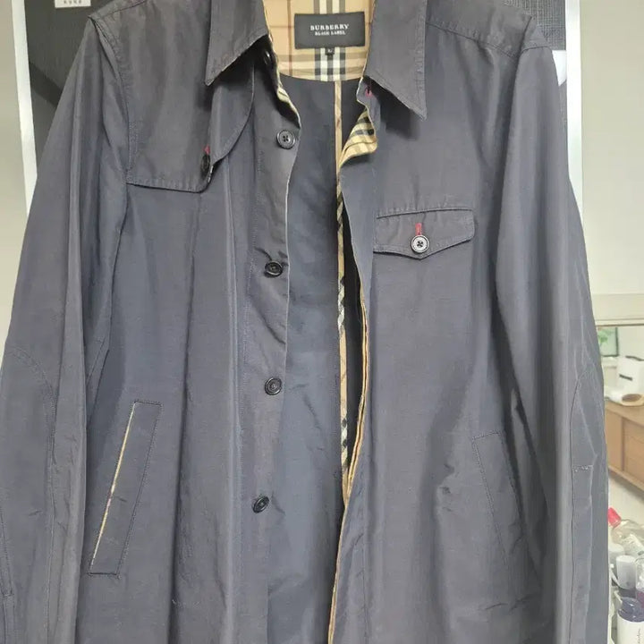 [BUNJANG] Burberry Black Label Trench Coat Jacket Size 3 (100-105) / 버버리 블랙라벨 트렌치 카코트 자켓 3(100~105)