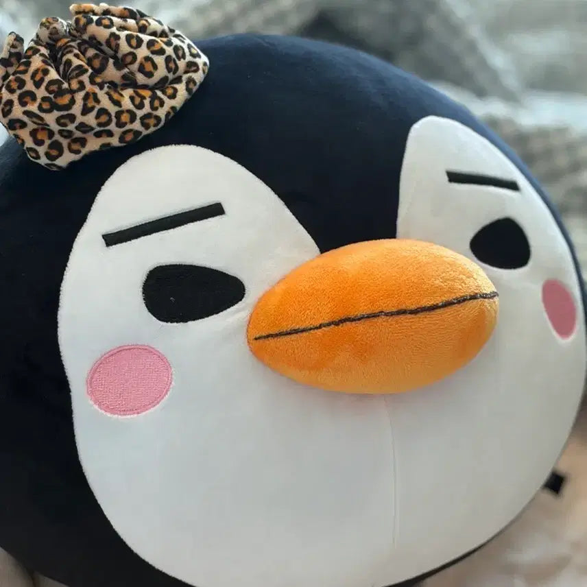 [BUNJANG] Lee Junho Junho PpaengPpaeng Face Cushion Plush Doll / 이준호 준호 펭펭 얼굴 펭펭이 쿠션 인형