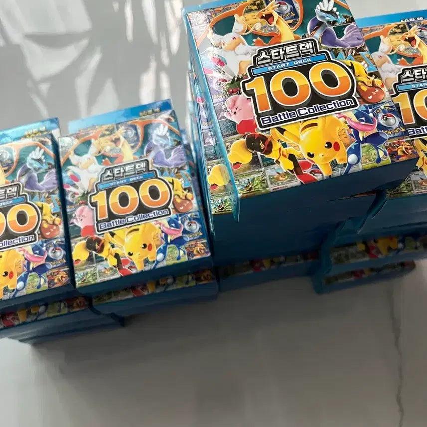 [SOLD OUT] 포켓몬카드 100덱 미개봉