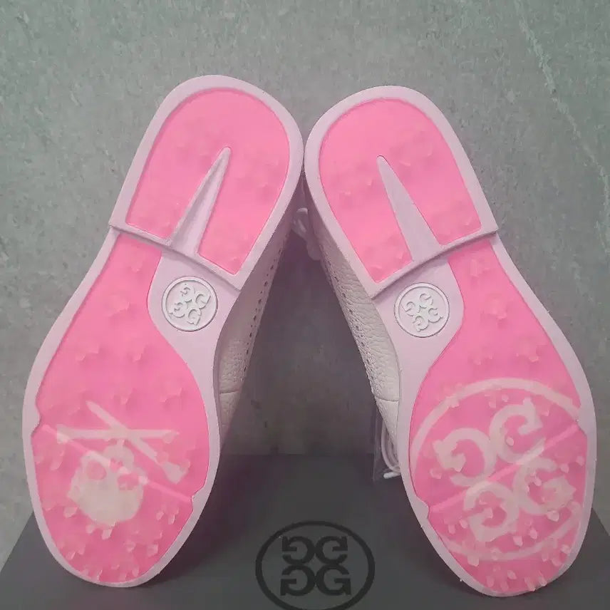 [BUNJANG] G/FORE Wingtip Golf Shoes (Pink/White) / 지포어(정품)윙팁 골프화 핑크/화이트 230/235