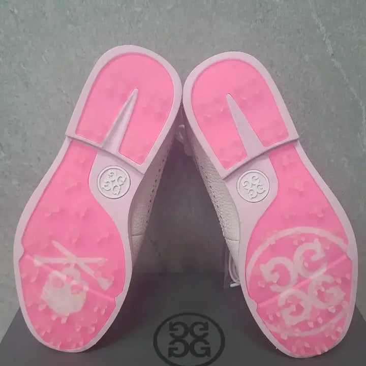 [BUNJANG] G/FORE Wingtip Golf Shoes (Pink/White) / 지포어(정품)윙팁 골프화 핑크/화이트 230/235