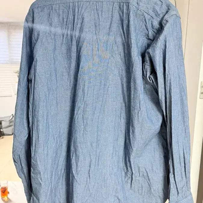 [BUNJANG] Orslow Chambray Shirt / 오어슬로우 샴브레이 5사이즈