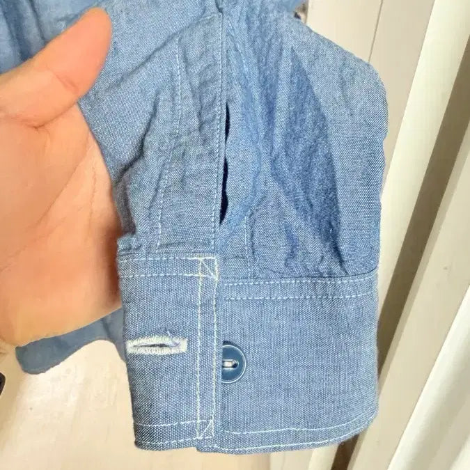 [BUNJANG] Orslow Chambray Shirt / 오어슬로우 샴브레이 5사이즈