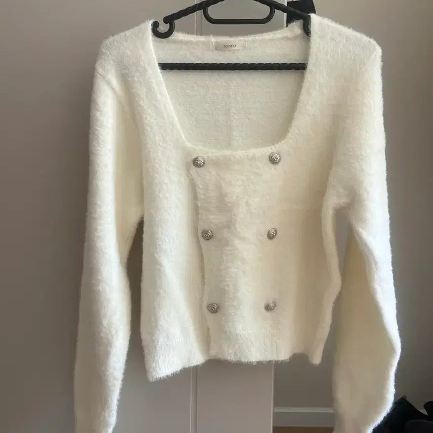 [BUNJANG] Zhenio Angora Cardigan / 제니오 앙고라 가디건