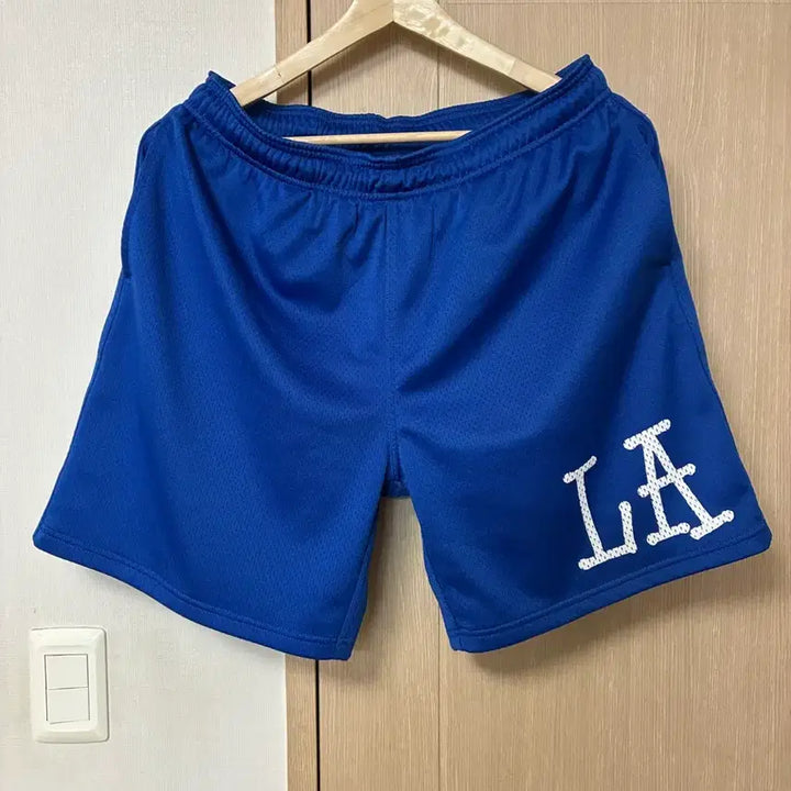 [BUNJANG] Stussy LA Blue Mesh Shorts / [M]스투시 LA 블루 메쉬 팬츠