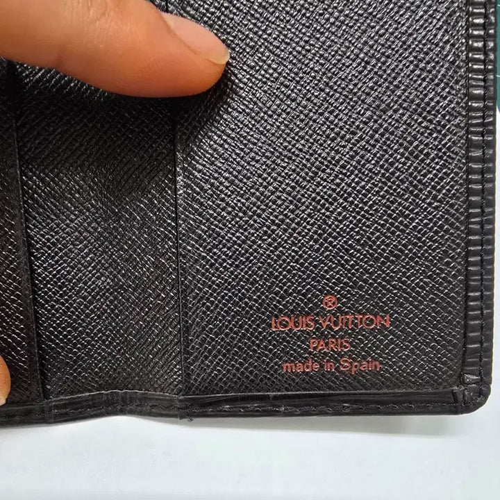 [BUNJANG] Louis Vuitton Epi Leather Pocket Organizer Card Wallet / [정품.풀박스] 루이비통 에피 가죽 포켓 오거나이저 (블랙) 카드지갑