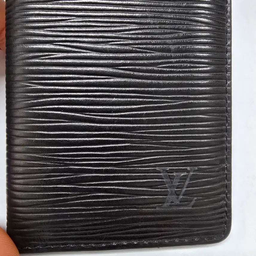 [BUNJANG] Louis Vuitton Epi Leather Pocket Organizer Card Wallet / [정품.풀박스] 루이비통 에피 가죽 포켓 오거나이저 (블랙) 카드지갑
