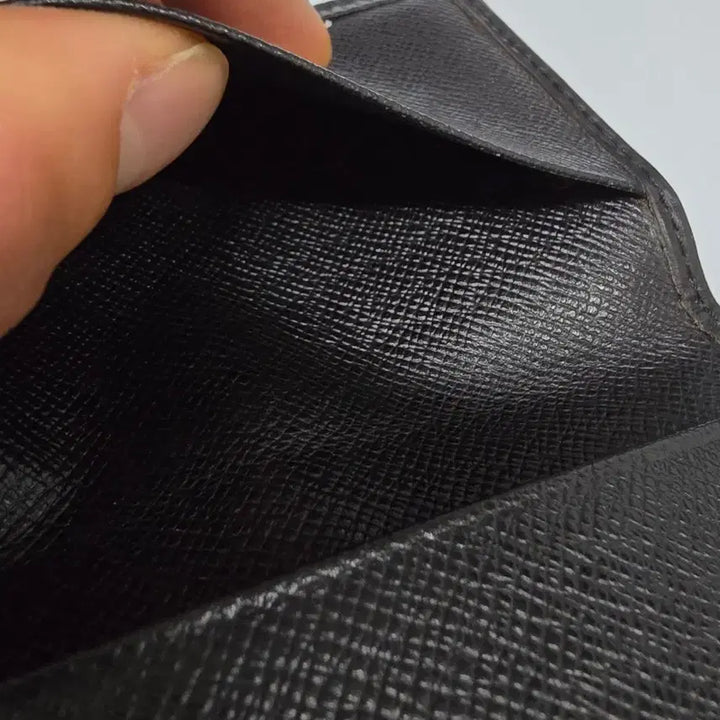 [BUNJANG] Louis Vuitton Epi Leather Pocket Organizer Card Wallet / [정품.풀박스] 루이비통 에피 가죽 포켓 오거나이저 (블랙) 카드지갑