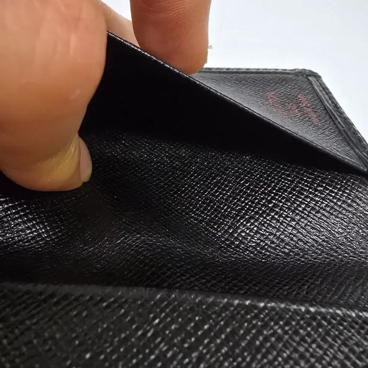 [BUNJANG] Louis Vuitton Epi Leather Pocket Organizer Card Wallet / [정품.풀박스] 루이비통 에피 가죽 포켓 오거나이저 (블랙) 카드지갑