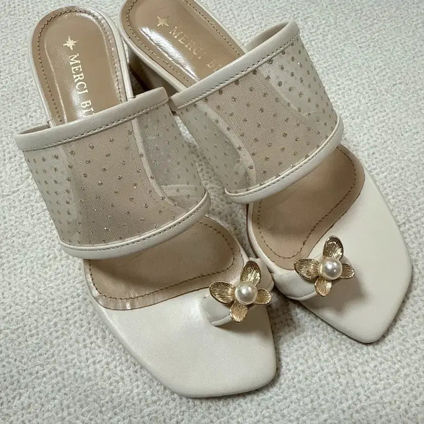 [BUNJANG] MEHVIE Merci Bien Vanessa Sandals / MEHVIE 메비 메르시비앙 수제화 바네사 샌들