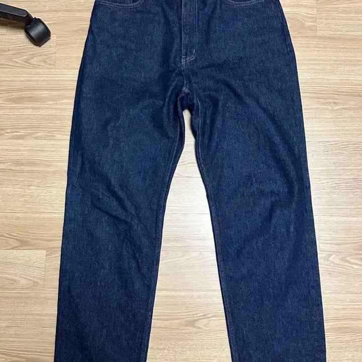 [BUNJANG] Steady Everywear Regular Denim Pants One-washed / Sew 스테디에브리웨어 레귤러 데님 팬츠 원워시드