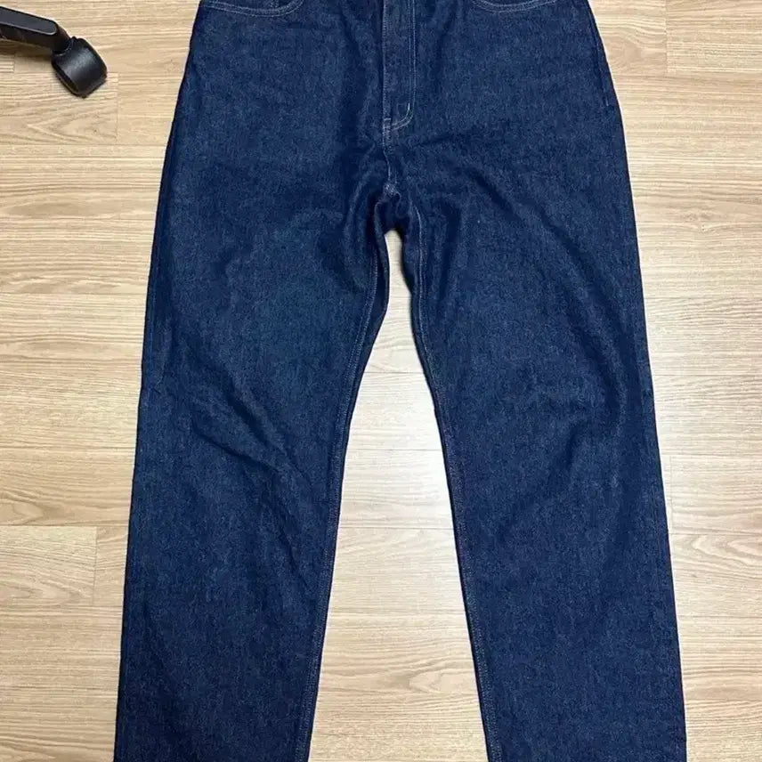 [BUNJANG] Steady Everywear Regular Denim Pants One-washed / Sew 스테디에브리웨어 레귤러 데님 팬츠 원워시드