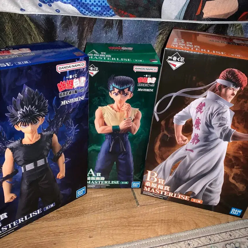 [BUNJANG] Yuyu Hakusho Ichiban Kuji A, B, C Prize Bundle Set / 유유백서 이치방쿠지 A,B,C상 일괄 셋트 급처 오늘하루츄가할인