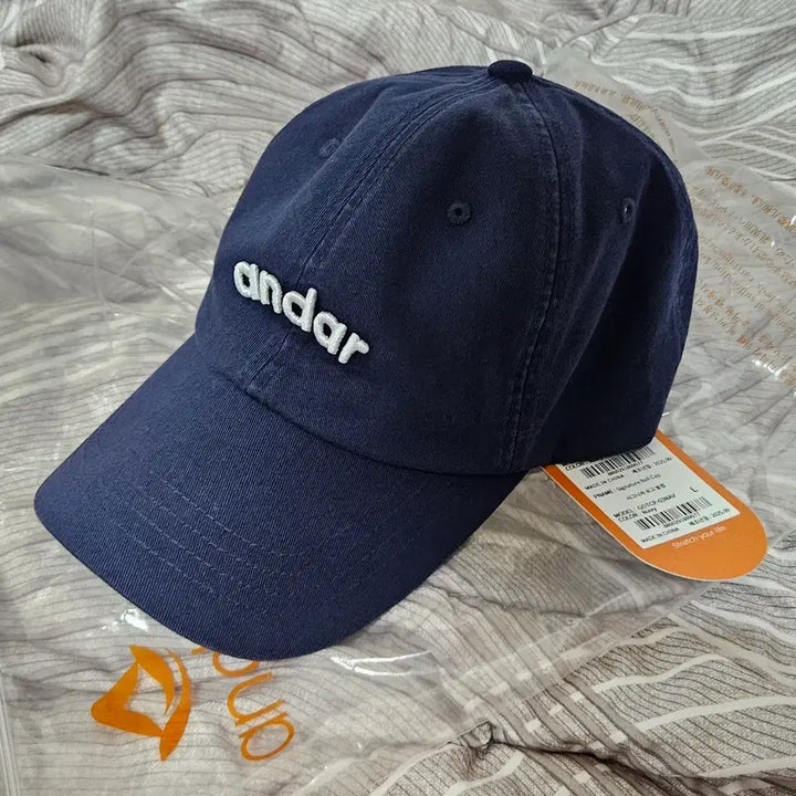 [SOLD OUT] 안다르 시그니처 볼캡 모자 네이비 L사이즈 새상품