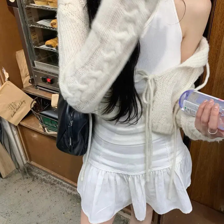 [BUNJANG] Leeds Blush Bolero Cardigan / leeds 리즈 더위시 Blush bolero 블러쉬 볼레로 가디건